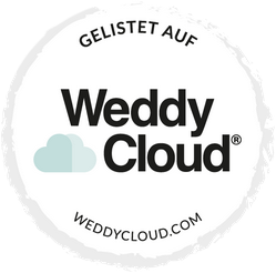 Gelistet bei WeddyCloud - Plane deine Hochzeit in aller Ruhe